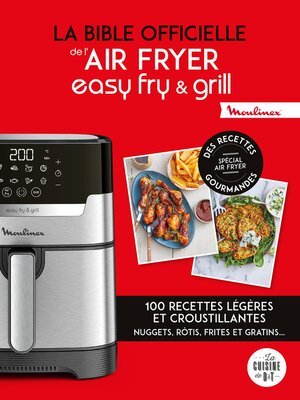 cover image of La bible officielle de l'air fryer easy fry & grill